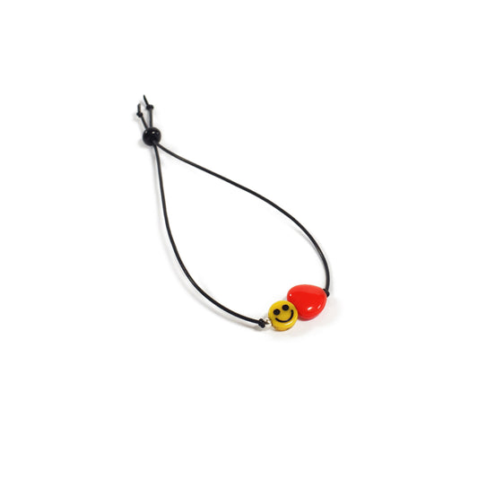 Pulsera multicolor elástica, liviana, cómoda, versátil y atemporal. Diseño conceptual latinoamericano. Escala micro.