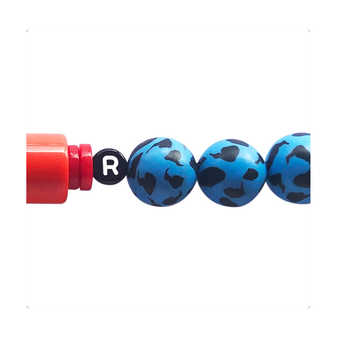 Material para armar pulsera elástica con cuentas variadas, en hilo de alta resistencia. Diseño conceptual latinoamericano. Edición Limitada.