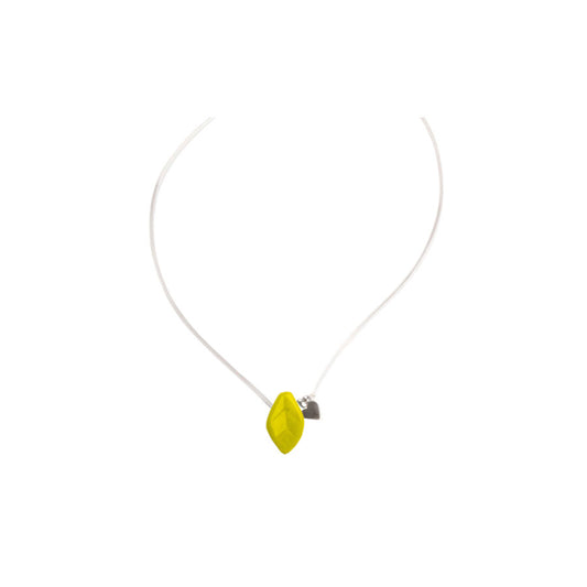 Tobillera elástica, liviana, cómoda, versátil y atemporal. Hoja de cristal escala micro. Diseño conceptual latinoamericano.