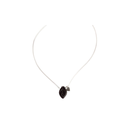 Tobillera elástica, liviana, cómoda, versátil y atemporal. Hoja de cristal escala micro. Diseño conceptual latinoamericano.